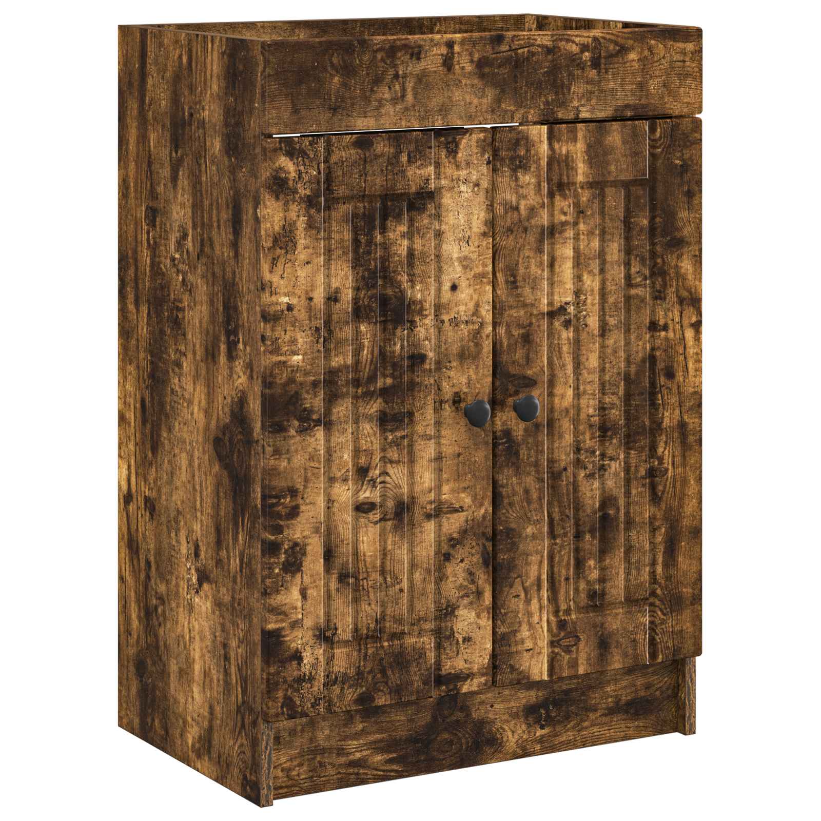Ensemble de mobilier de salle de bain Chêne fumé