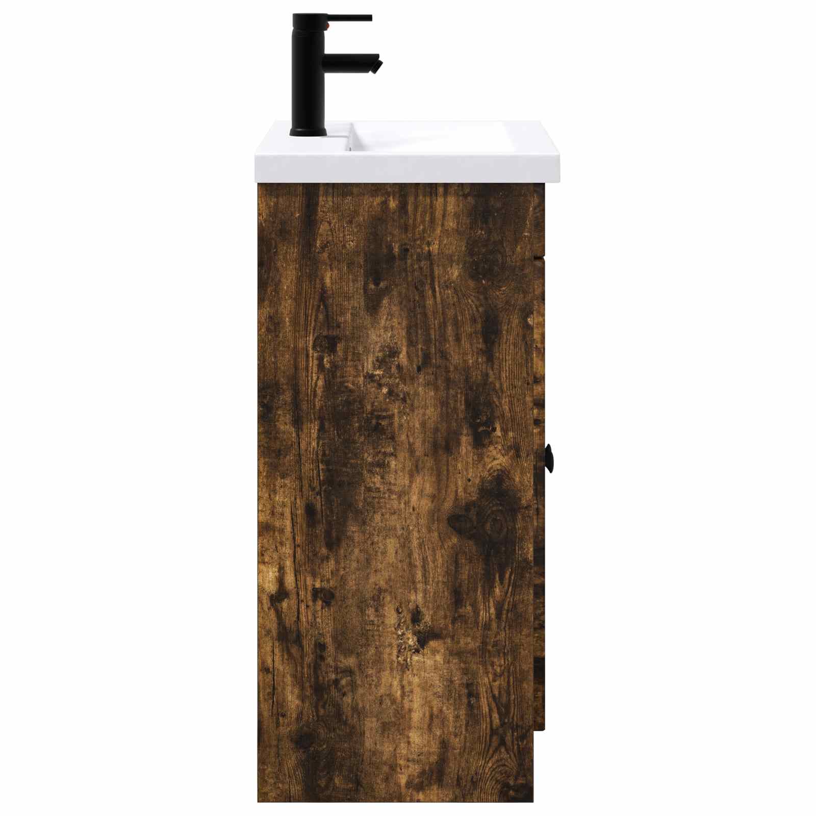 Ensemble de mobilier de salle de bain Chêne fumé