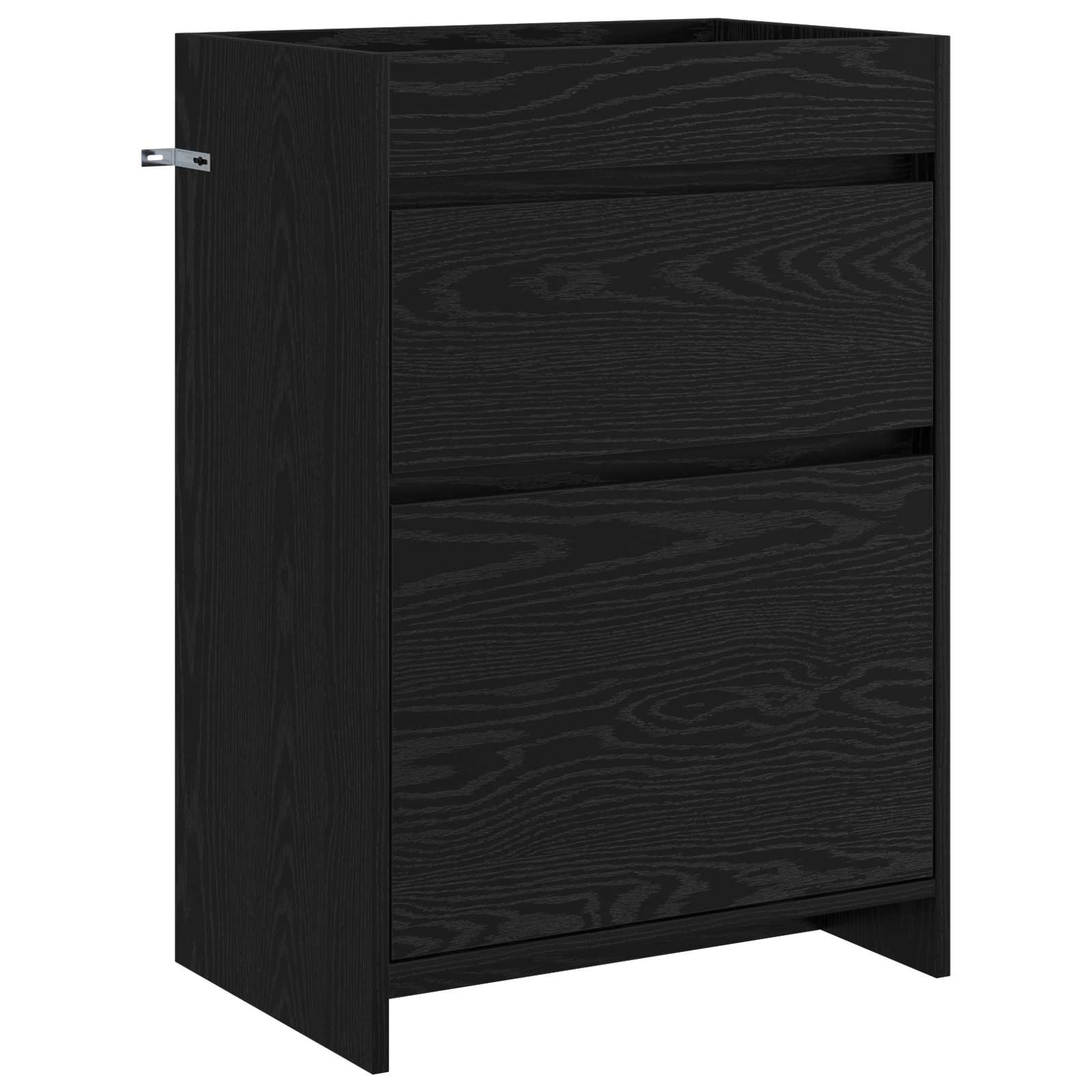 Ensemble de mobilier de salle de bain Chêne noir - XIOS