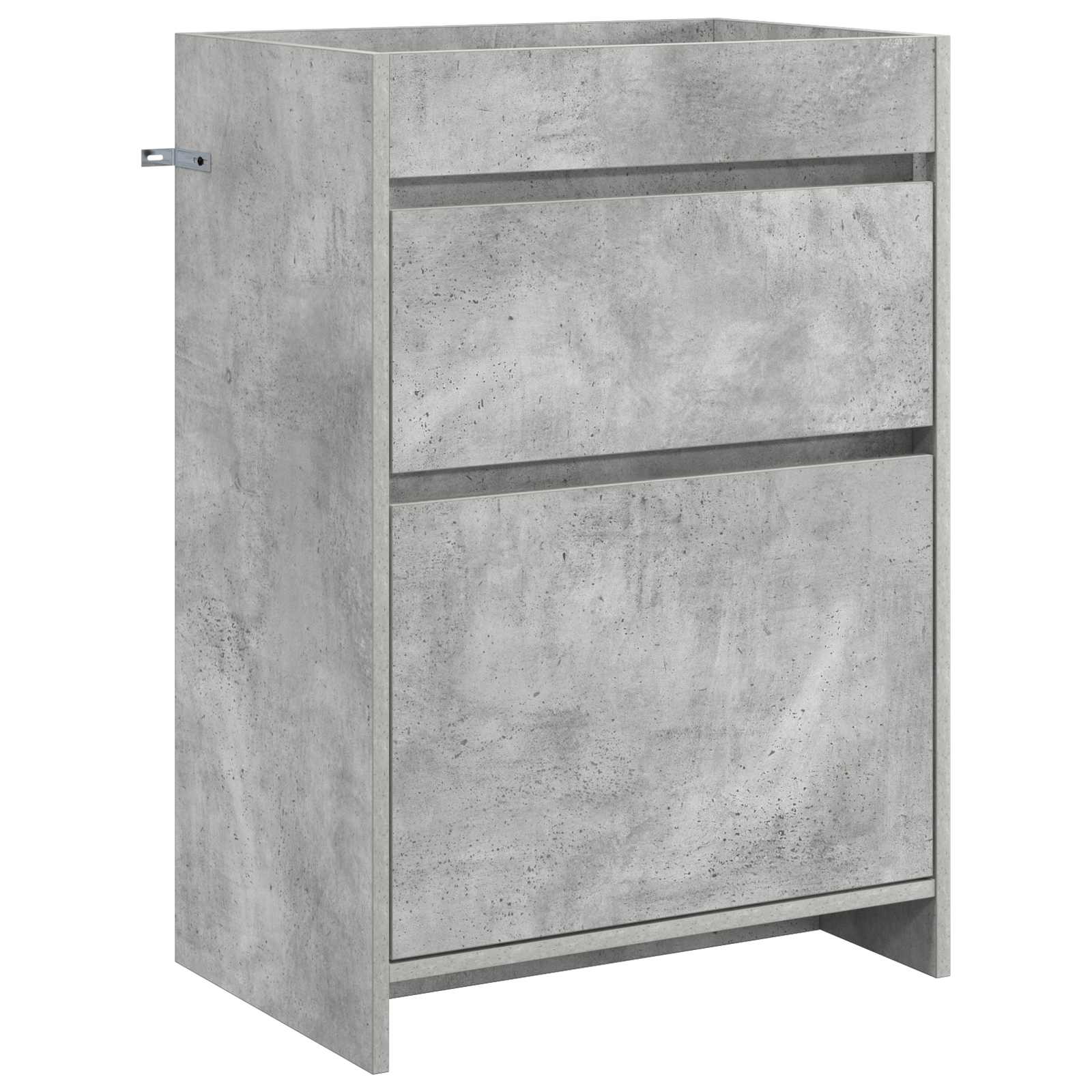 Ensemble de mobilier de salle de bain Gris béton - XIOS