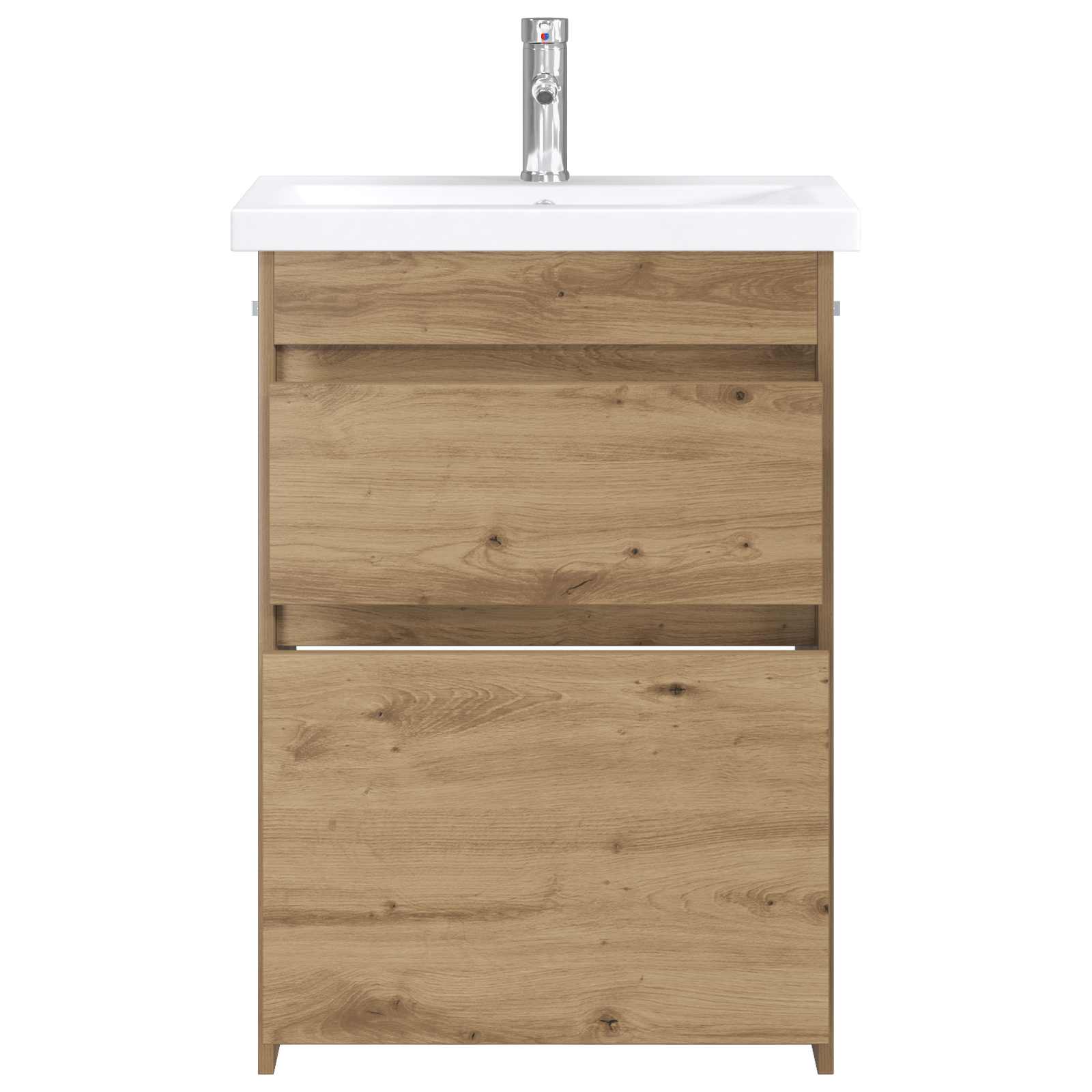 Ensemble de mobilier de salle de bain Chêne artisanal - XIOS