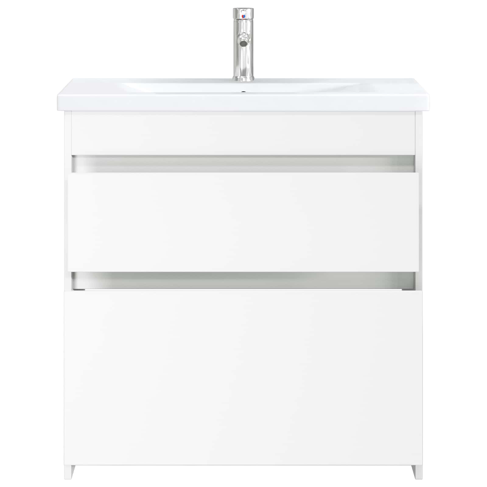 Ensemble de mobilier de salle de bain Blanc 81 x 40 x 84,5 cm - XIOS
