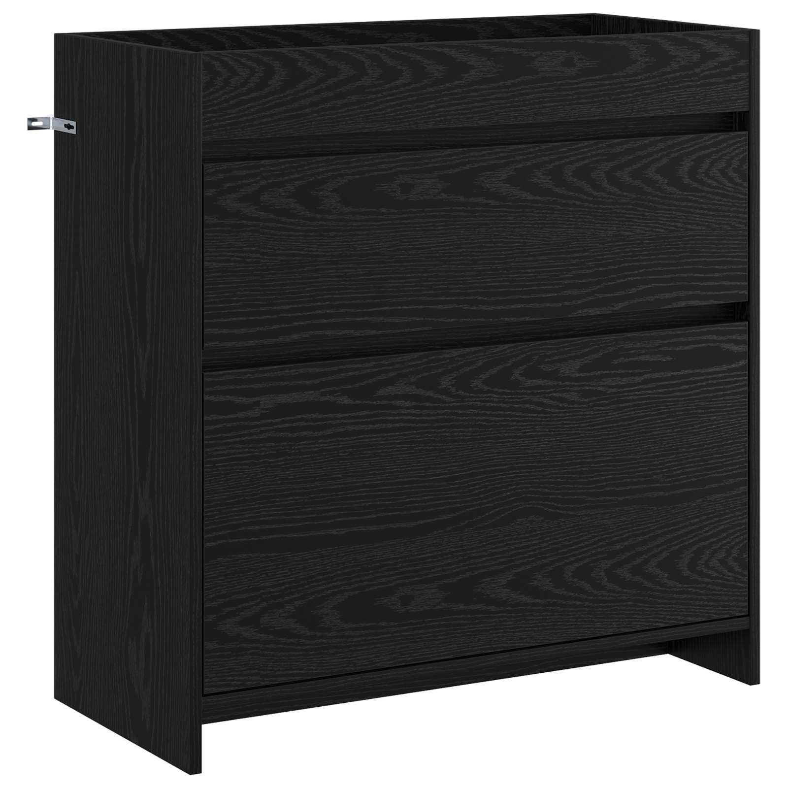 Ensemble de mobilier de salle de bain Chêne noir