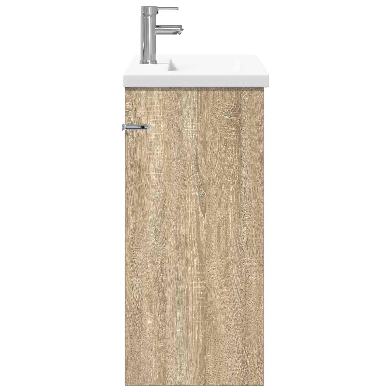 Ensemble de mobilier de salle de bain Chêne Sonoma