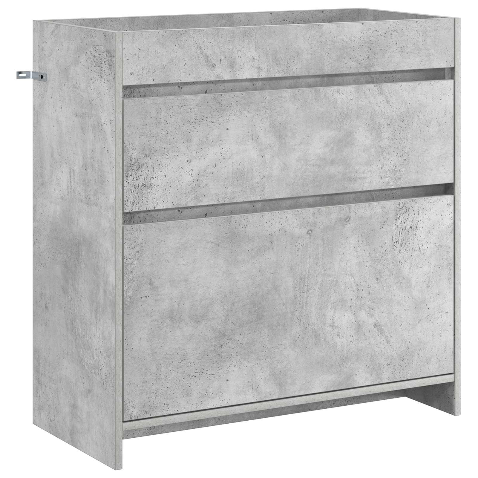 Ensemble de mobilier de salle de bain Gris béton