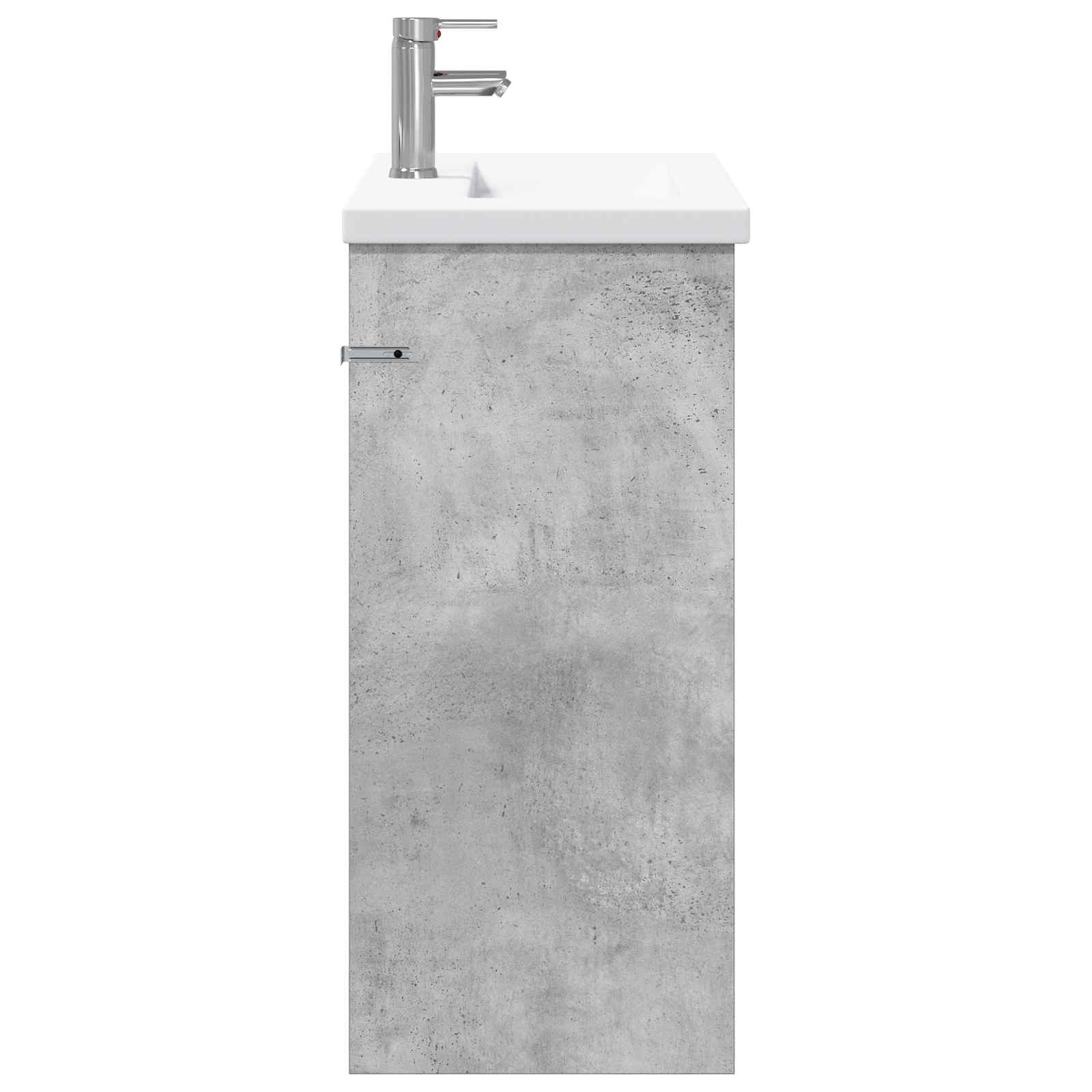 Ensemble de mobilier de salle de bain Gris béton