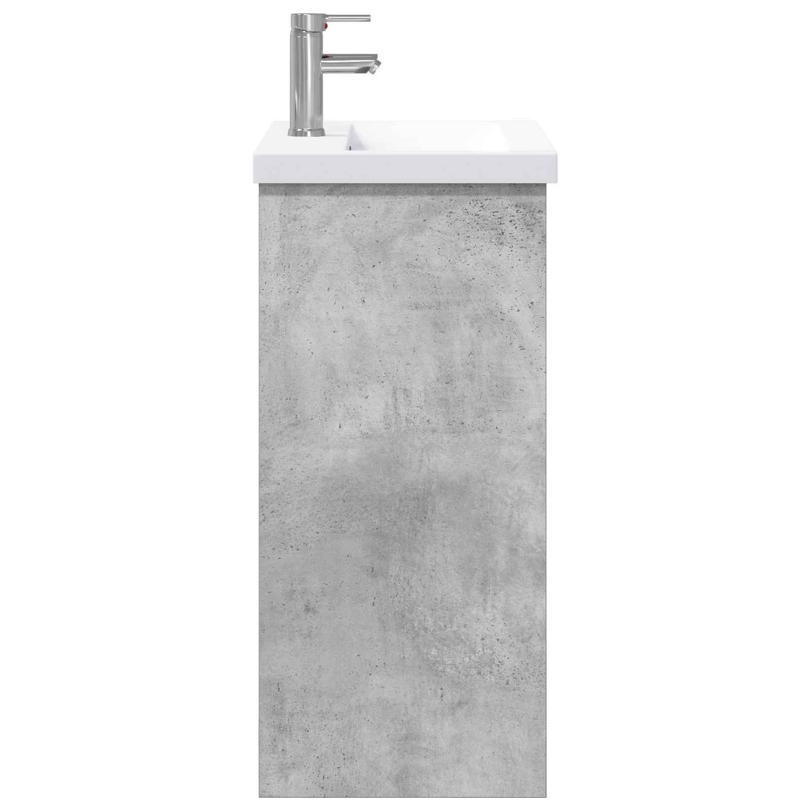 Ensemble de mobilier de salle de bain Gris béton