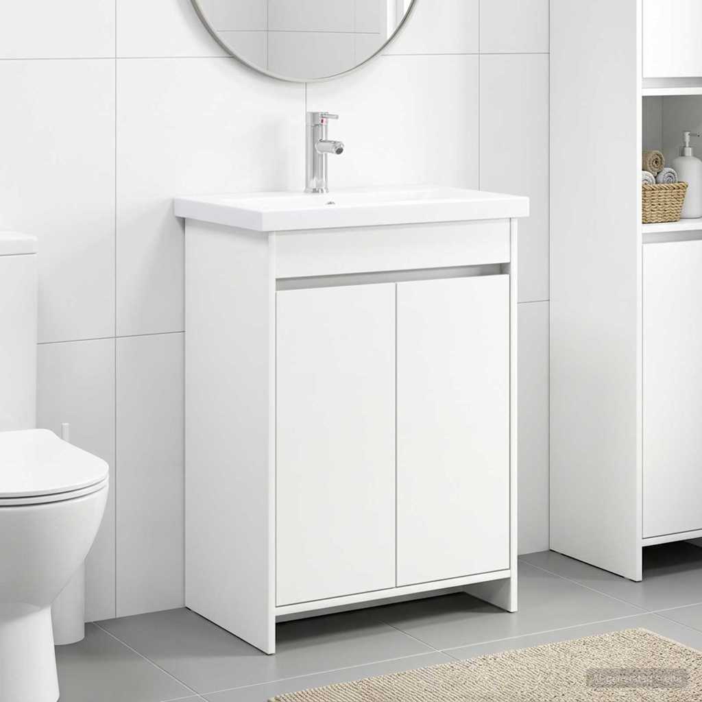 Ensemble de mobilier de salle de bain Blanc 81 x 40 x 84,5 cm - XIOS
