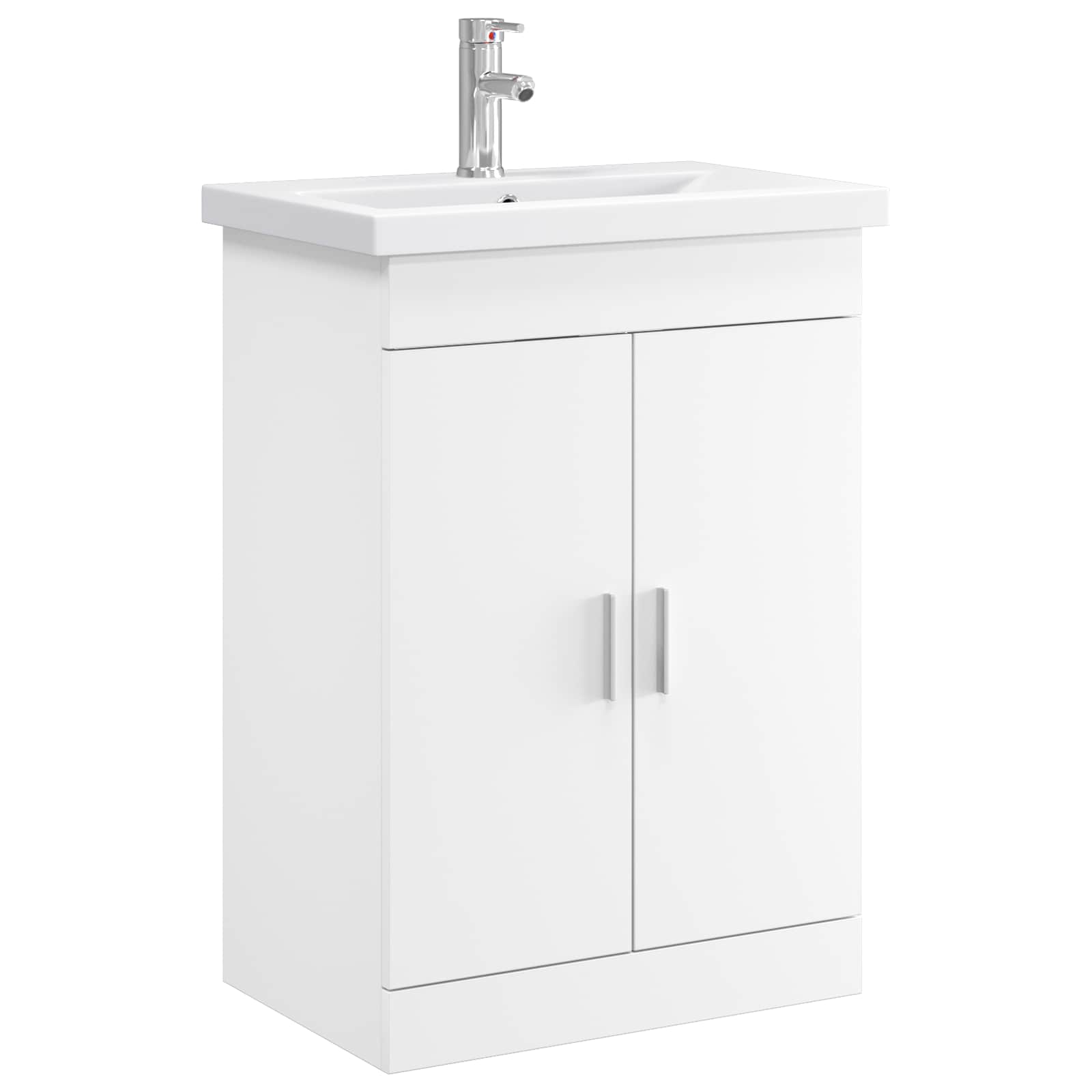 Ensemble de mobilier de salle de bain Blanc 61 x 40 x 84,5 cm