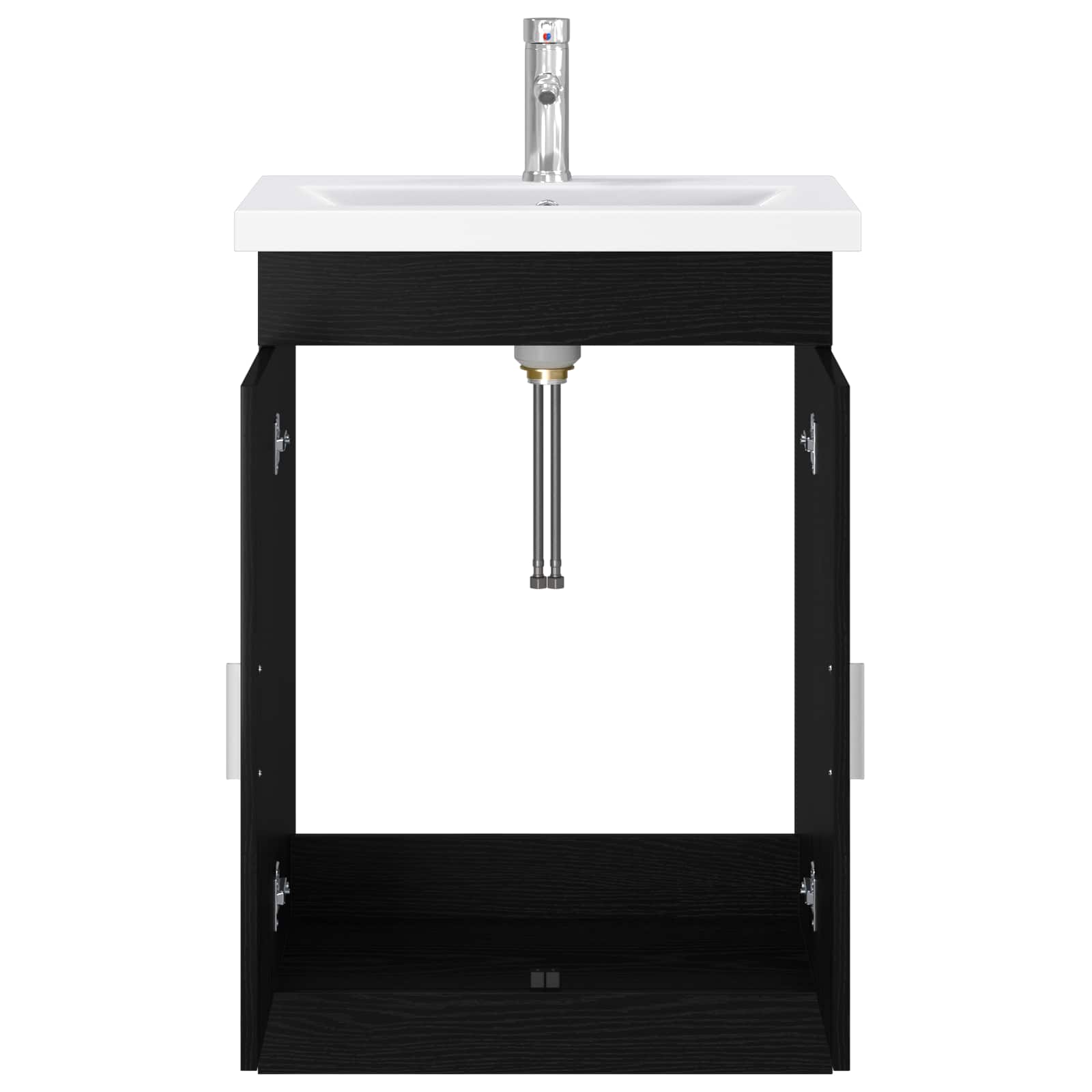Ensemble de mobilier de salle de bain Chêne noir