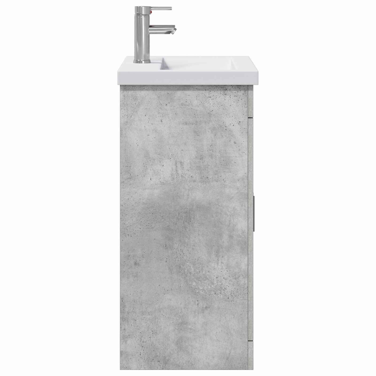 Ensemble de mobilier de salle de bain Gris béton