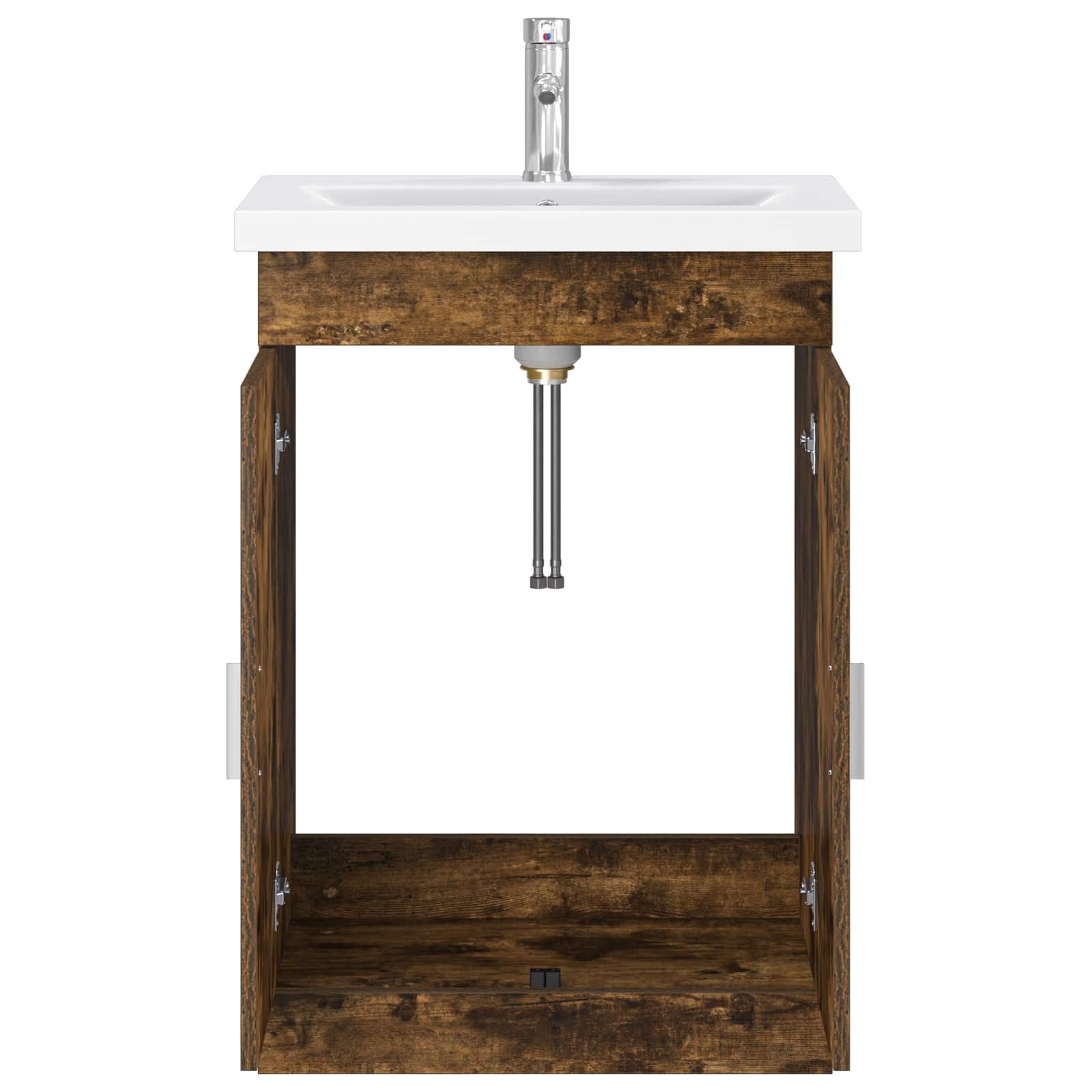 Ensemble de mobilier de salle de bain Chêne fumé