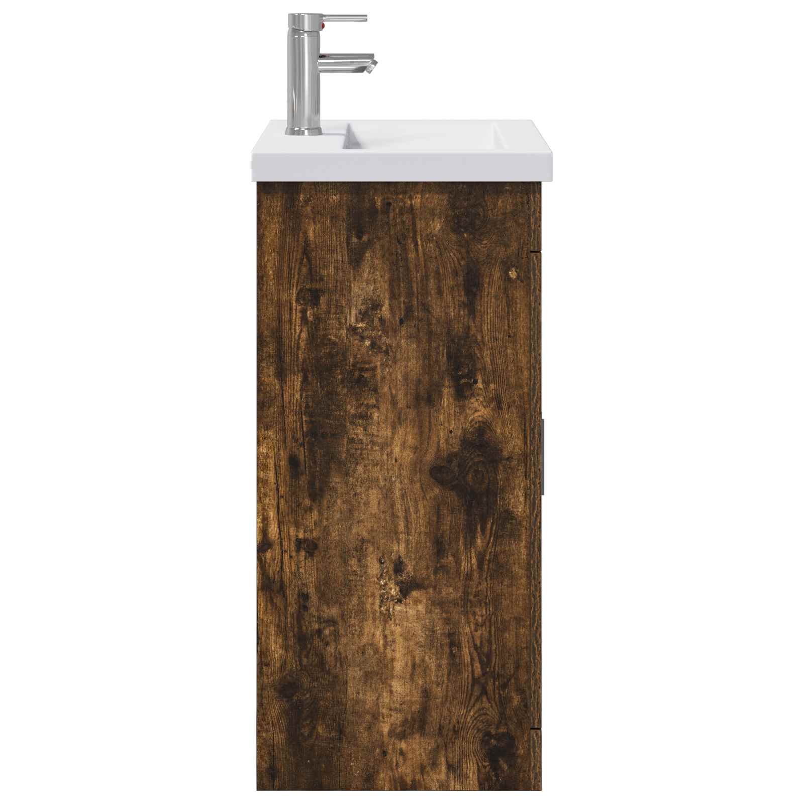 Ensemble de mobilier de salle de bain Chêne fumé