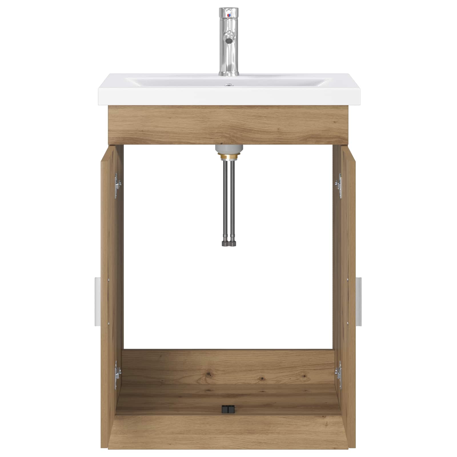 Ensemble de mobilier de salle de bain Chêne artisanal