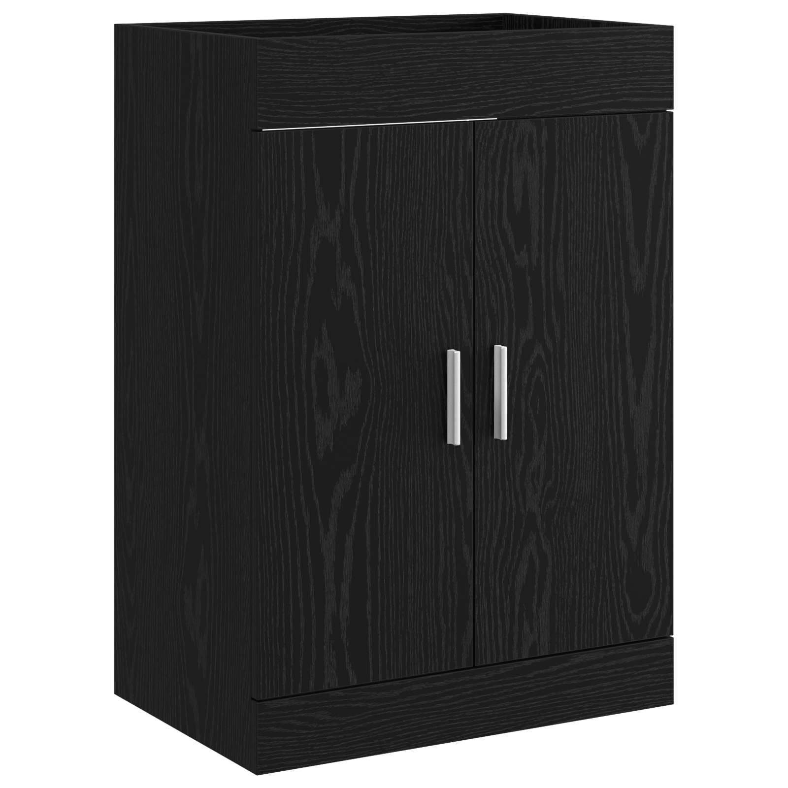 Ensemble de mobilier de salle de bain Chêne noir