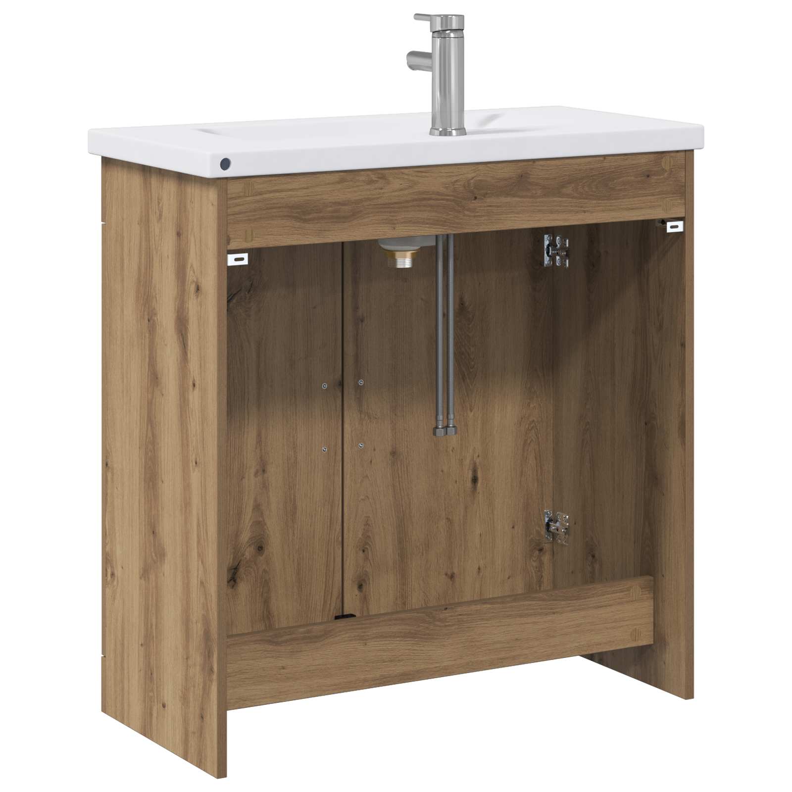 Ensemble de mobilier de salle de bain Chêne artisanal