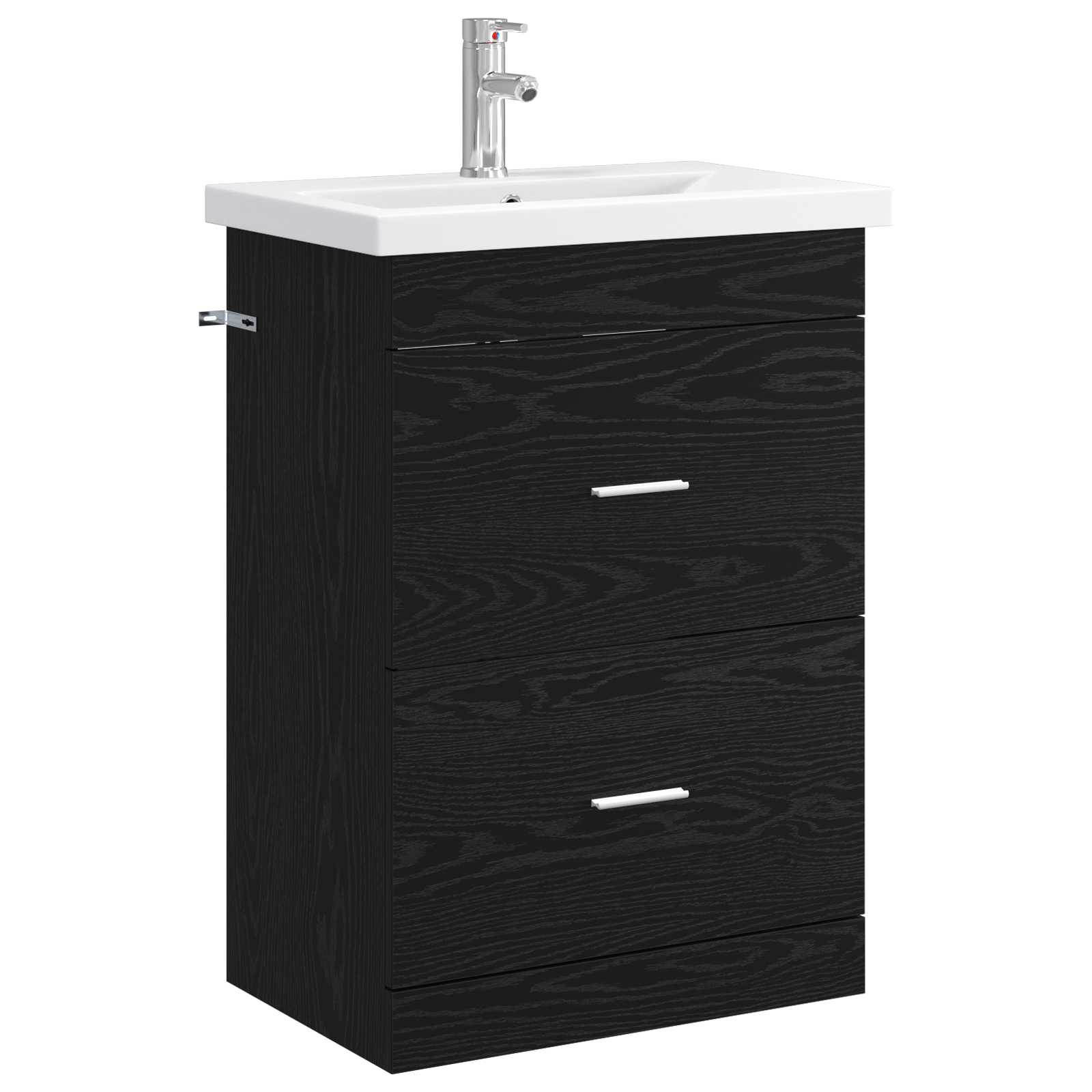 Ensemble de mobilier de salle de bain Chêne noir