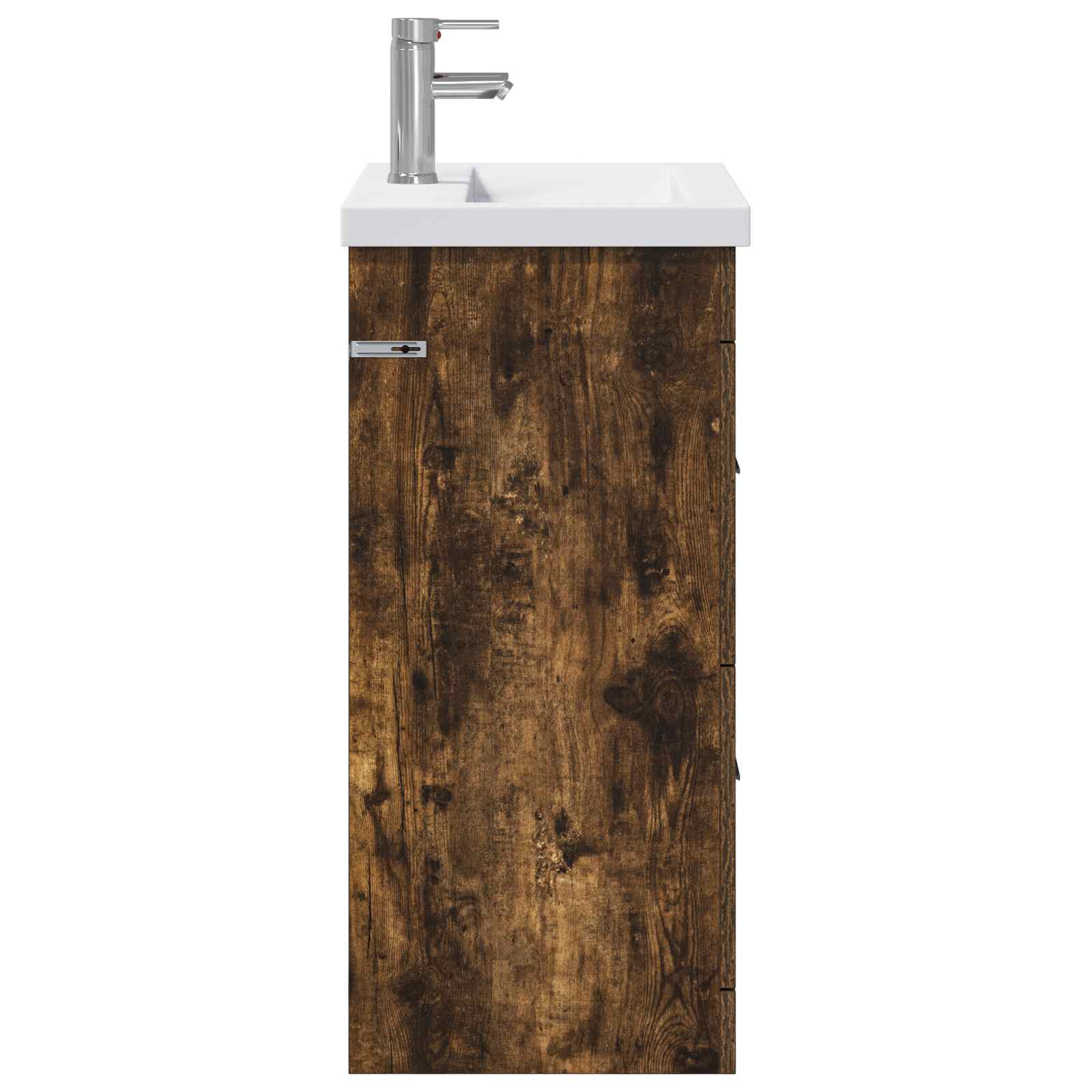 Ensemble de mobilier de salle de bain Chêne fumé