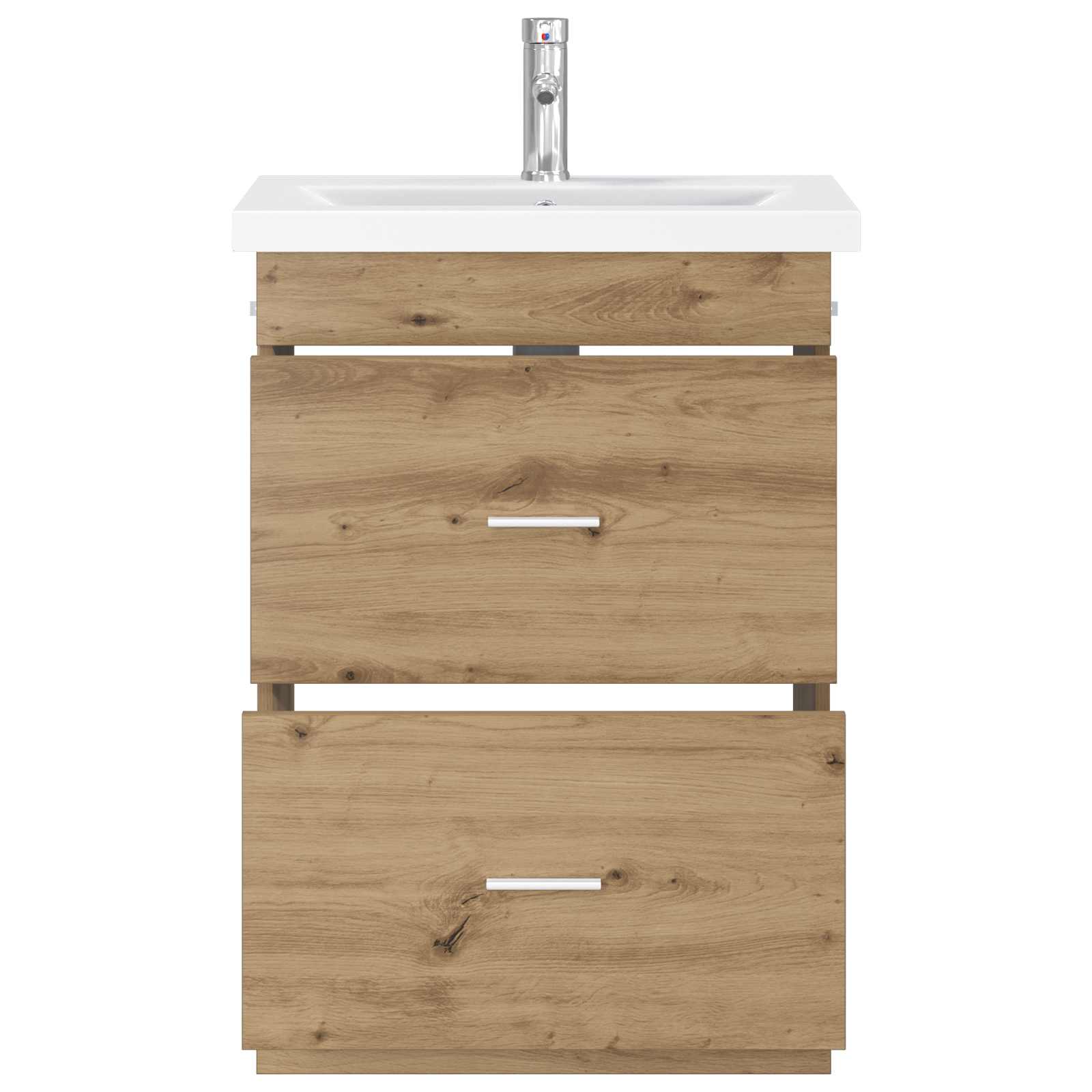 Ensemble de mobilier de salle de bain Chêne artisanal