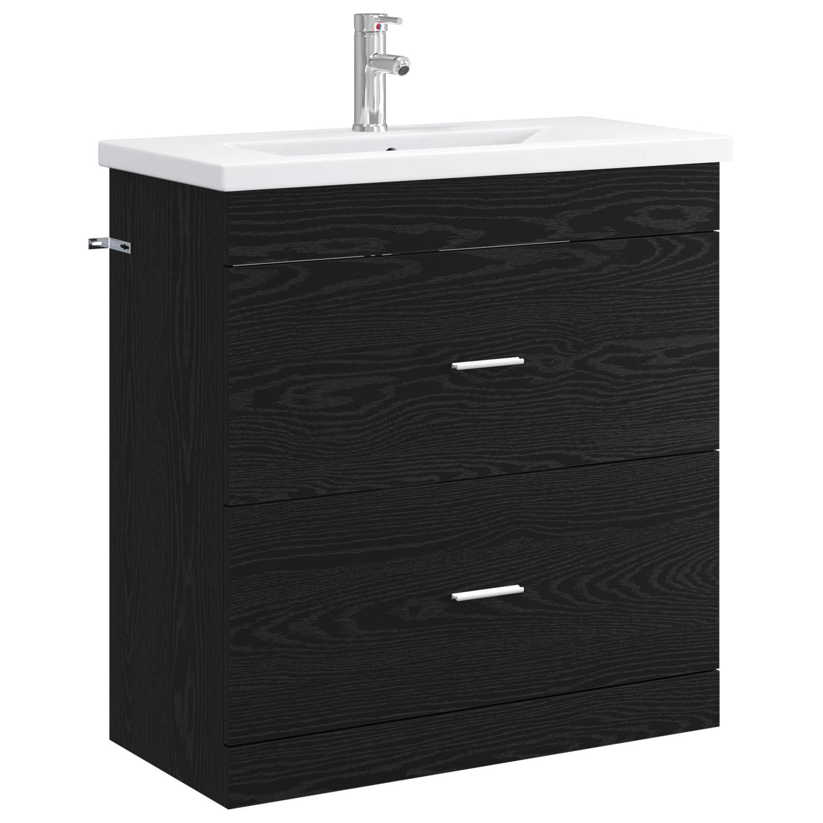 Ensemble de mobilier de salle de bain Chêne noir