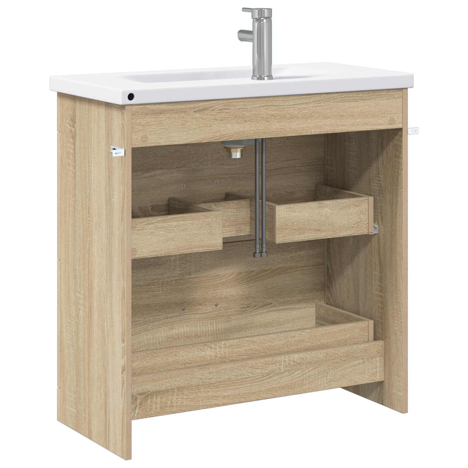 Ensemble de mobilier de salle de bain Chêne Sonoma - XIOS