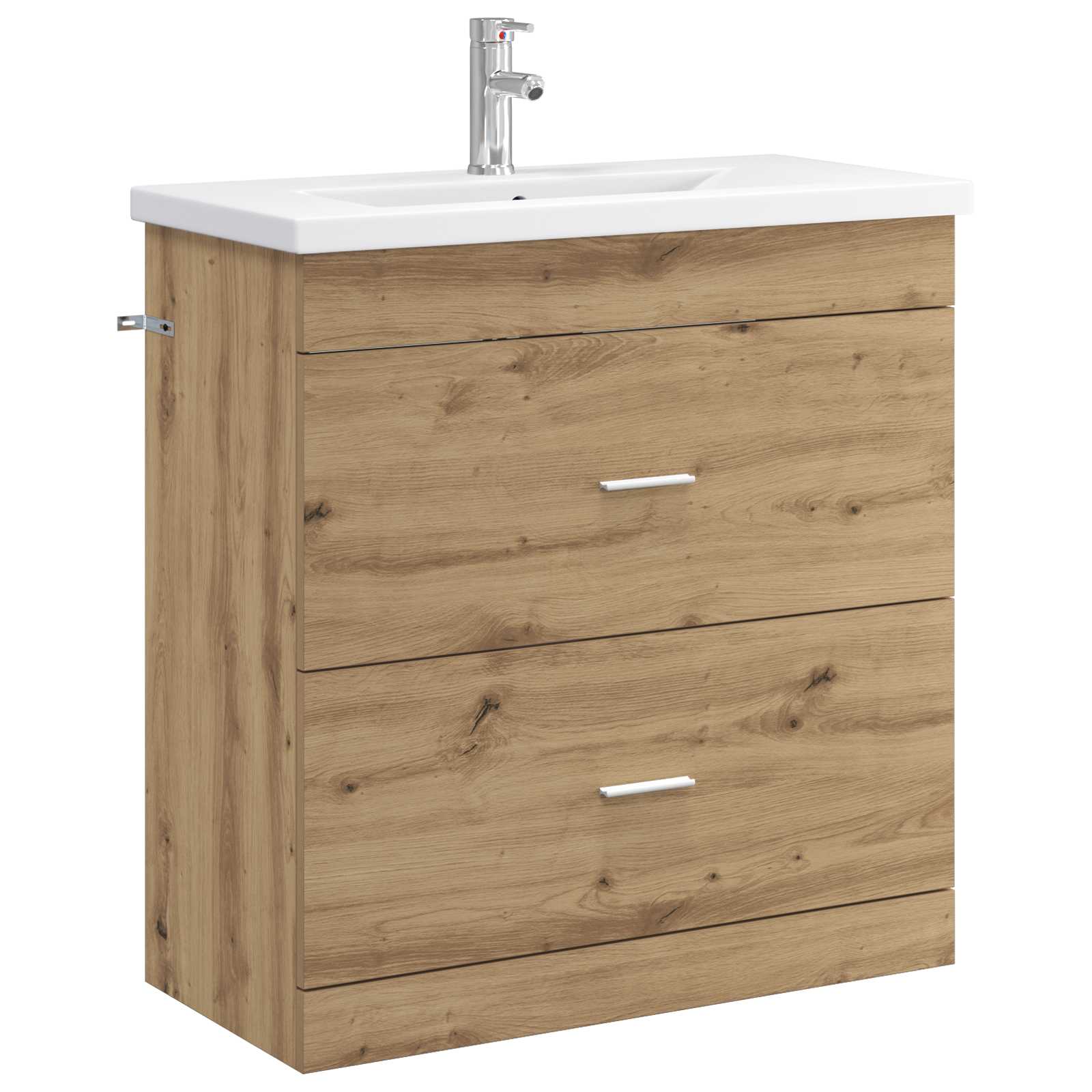 Ensemble de mobilier de salle de bain Chêne artisanal