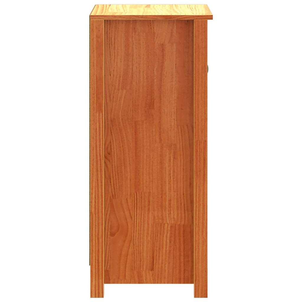 Buffet avec tiroir 2 pcs Brun cire 39 x 34,5 x 80 cm Pin massif - XIOS