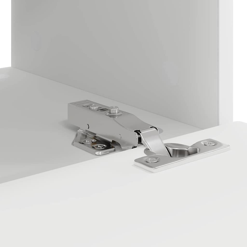 Meuble TV mural 2 pcs Blanc 39 x 31 x 29,5 cm Bois d'ingénierie - XIOS