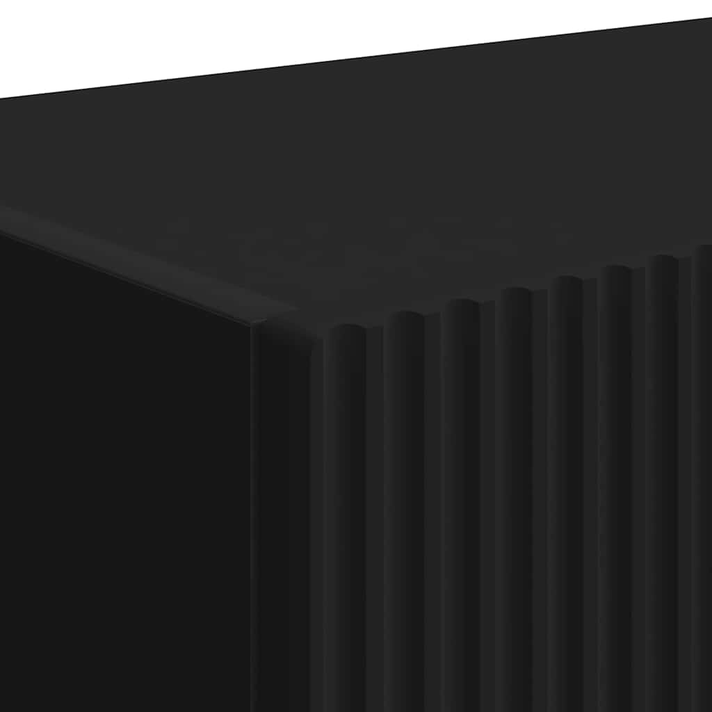 Meuble TV mural Noir 60 x 31 x 29.5 cm Bois d'ingénierie - XIOS