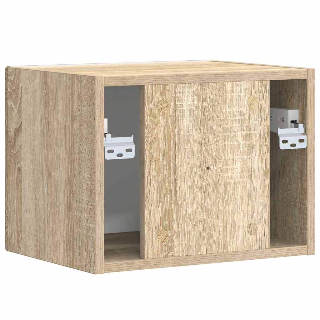 Meuble TV mural Sonoma 39 x 31 x 29,5 cm Bois d'ingénierie - XIOS