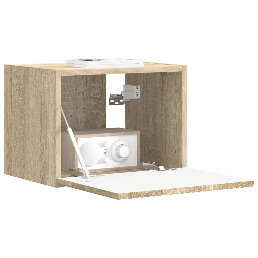Meuble TV mural Sonoma 39 x 31 x 29,5 cm Bois d'ingénierie - XIOS