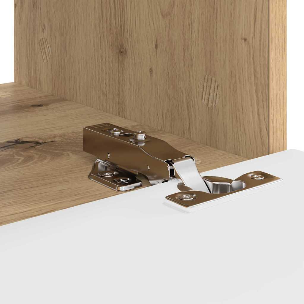 Meuble TV mural 2 pcs Chêne artisan 39 x 31 x 29,5 cm - XIOS