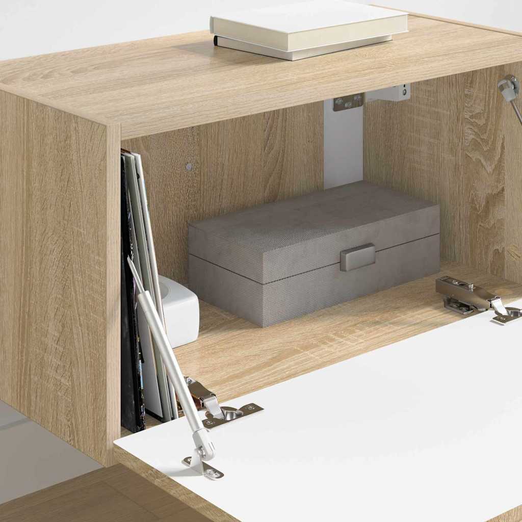 Meuble TV mural Sonoma 60 x 31 x 29,5 cm Bois d'ingénierie - XIOS