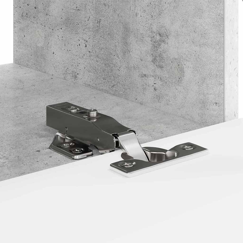 Meuble TV mural 2 pcs Béton 60 x 31 x 29,5 cm Bois d'ingénierie - XIOS