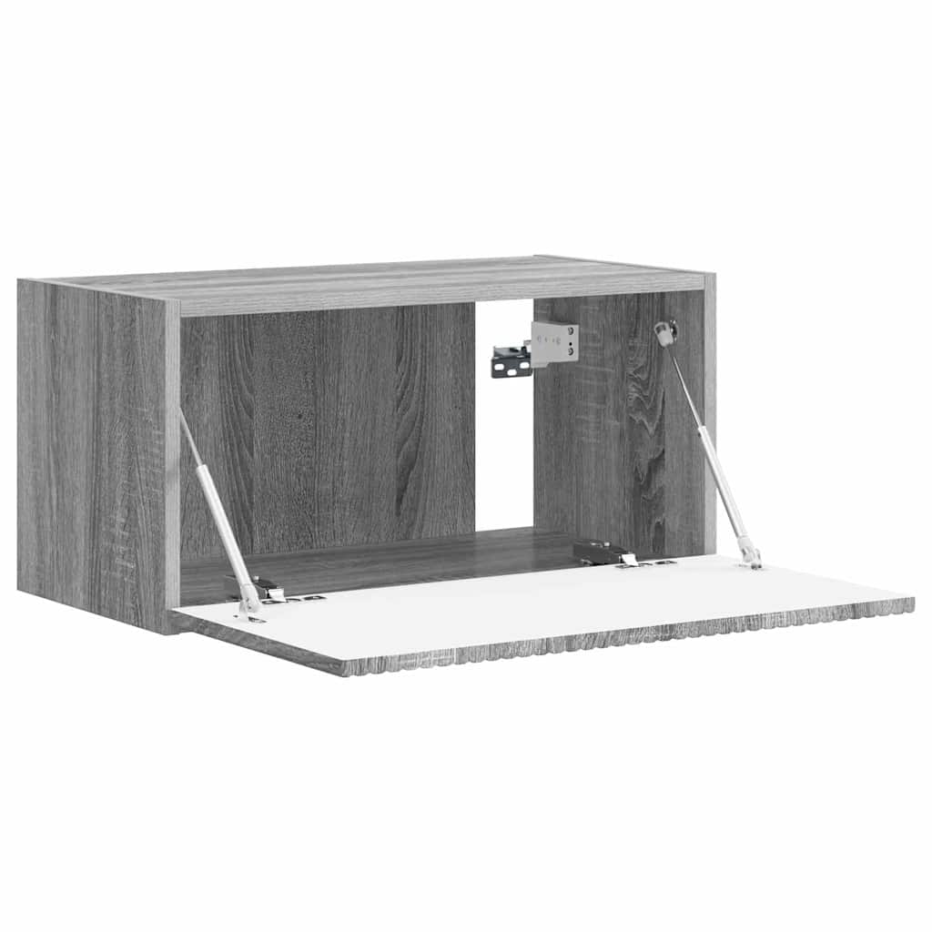 Meuble TV mural Gris Sonoma 60 x 31 x 29,5 cm Bois d'ingénierie - XIOS