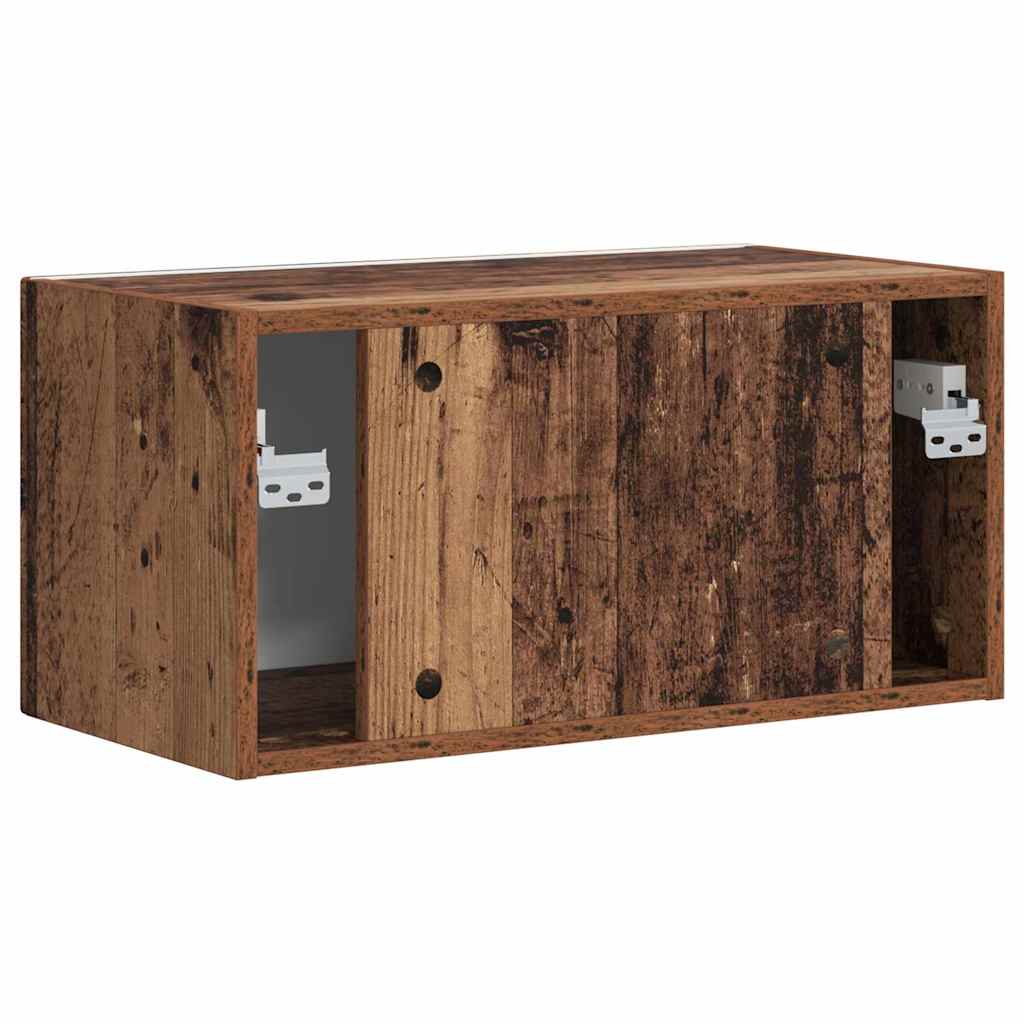 Meuble TV mural Bois Ancien 60 x 31 x 29,5 cm Bois d'ingénierie - XIOS