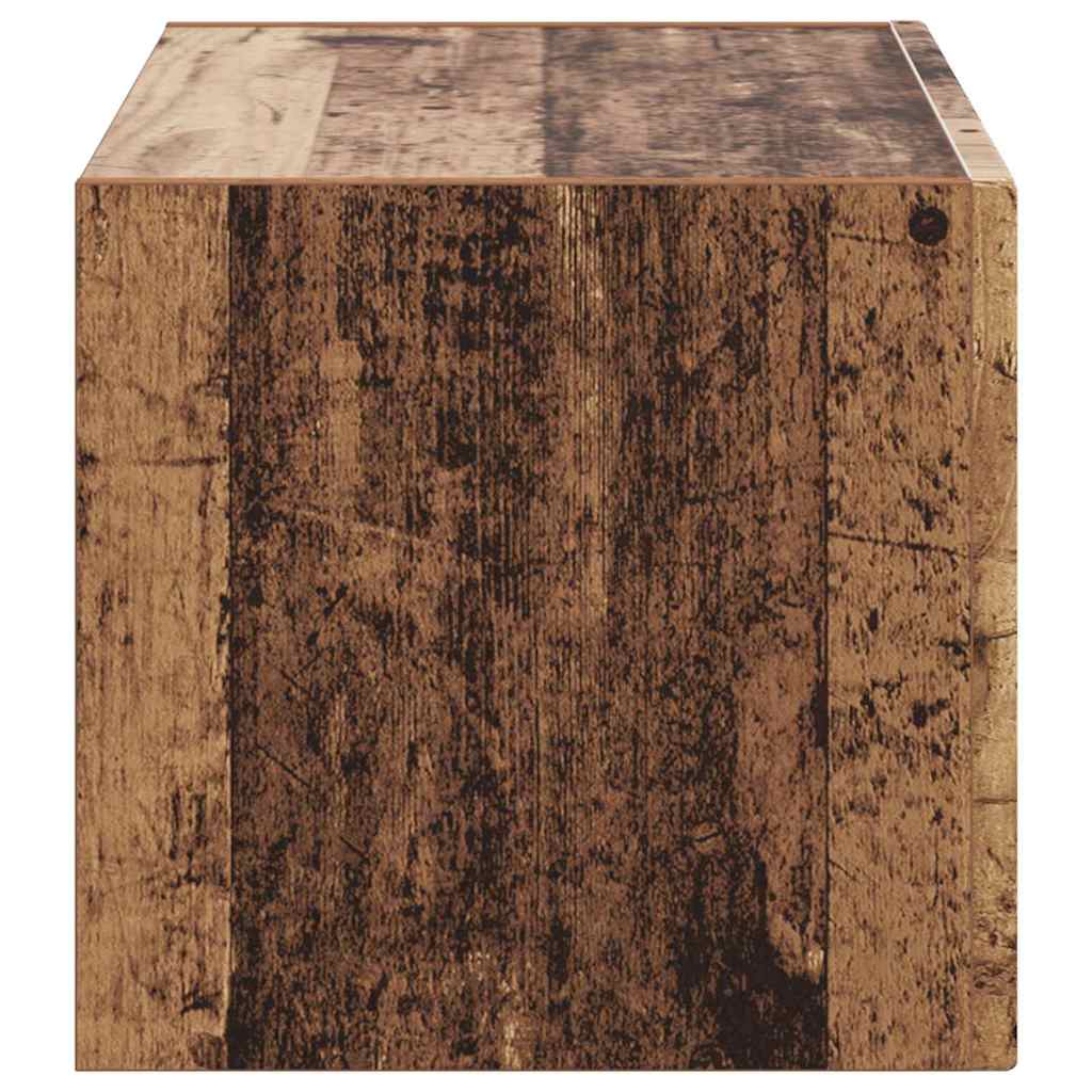 Meuble TV mural Bois Ancien 60 x 31 x 29,5 cm Bois d'ingénierie - XIOS