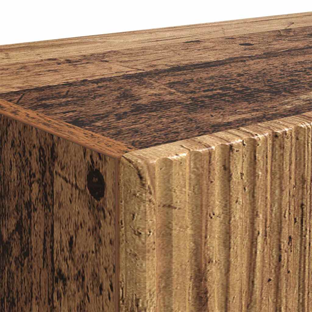 Meuble TV mural 2 pcs Bois Ancien 60 x 31 x 29,5 cm - XIOS