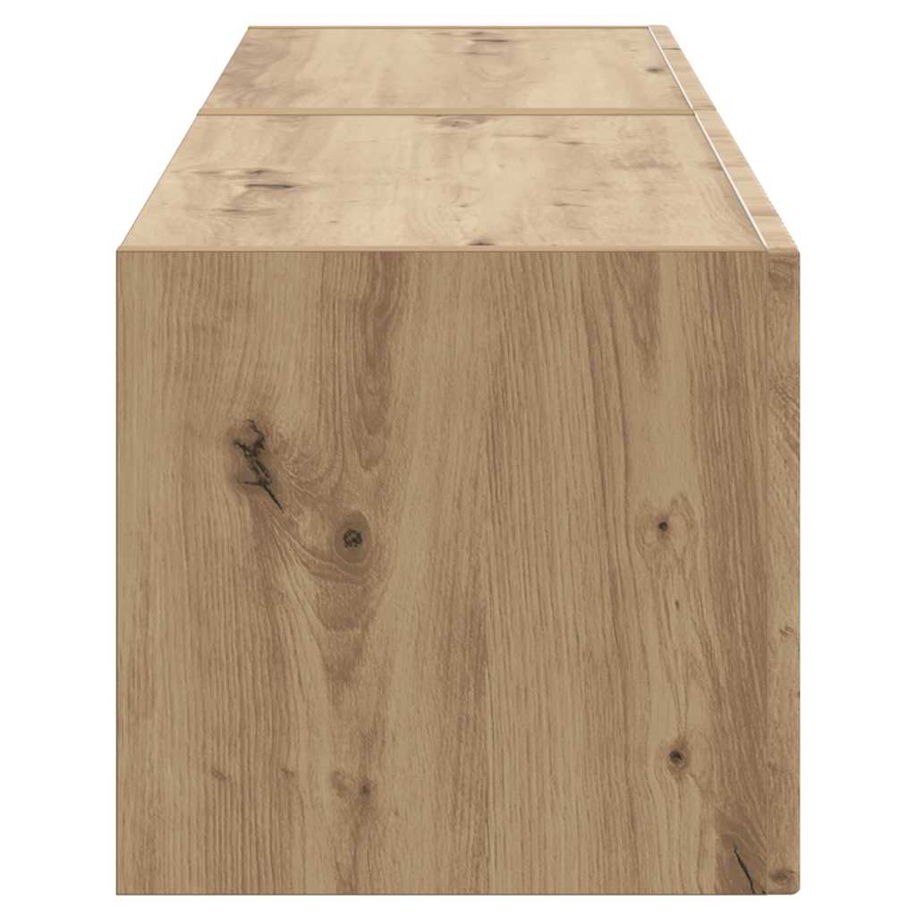 Meuble TV mural 2 pcs Chêne artisan 60 x 31 x 29,5 cm - XIOS