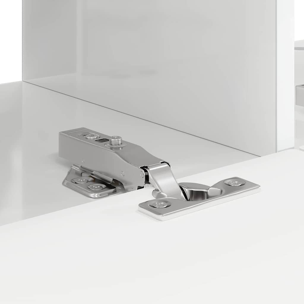 Meuble TV mural 2 pcs Blanc Brillant 78,5 x 31 x 29,5 cm - XIOS