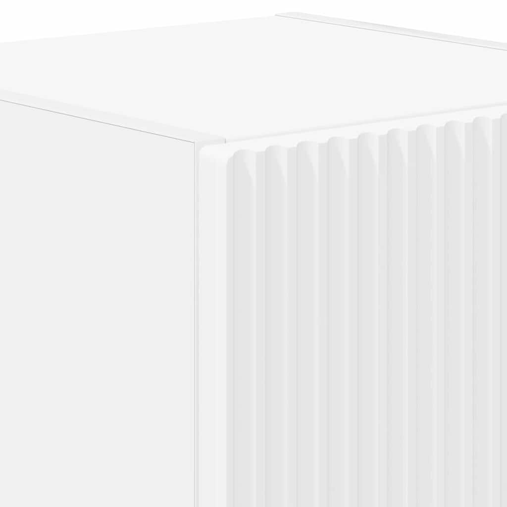 Meuble TV mural 2 pcs Blanc 30 x 31 x 40 cm Bois d'ingénierie - XIOS
