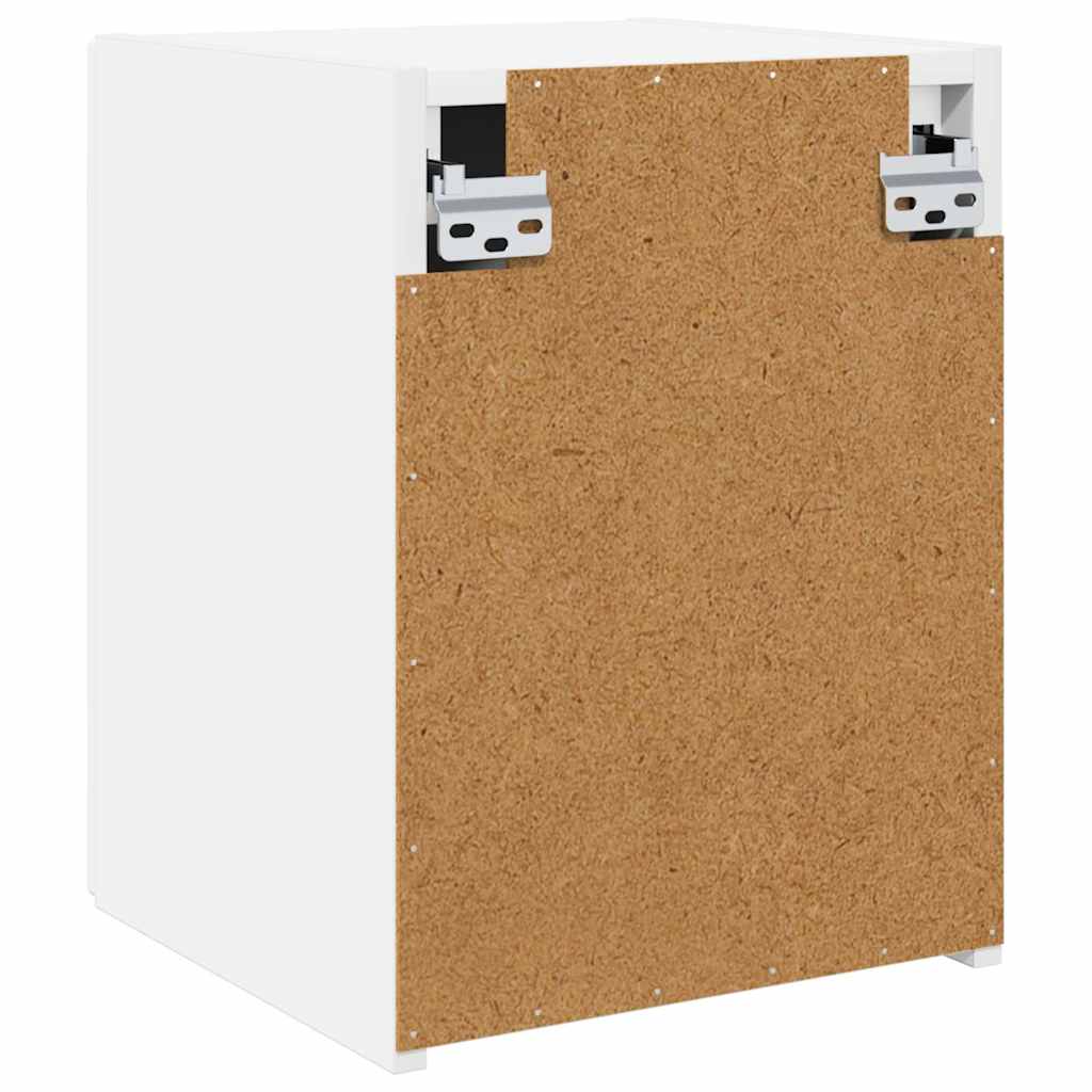 Meuble TV mural 2 pcs Blanc 30 x 31 x 40 cm Bois d'ingénierie - XIOS