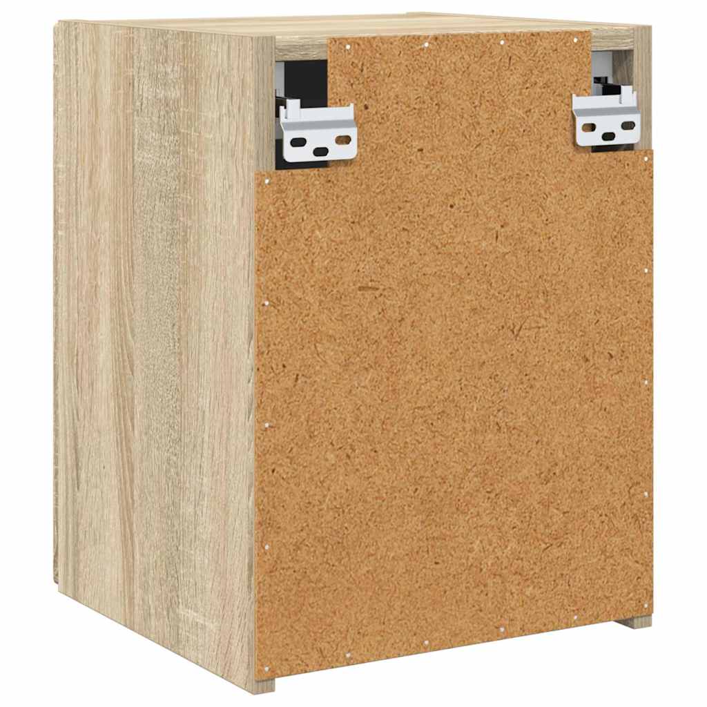 Meuble TV mural 2 pcs Sonoma 30 x 31 x 40 cm Bois d'ingénierie - XIOS