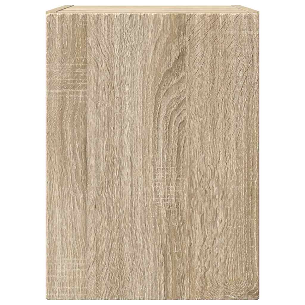 Meuble TV mural 2 pcs Sonoma 30 x 31 x 40 cm Bois d'ingénierie - XIOS