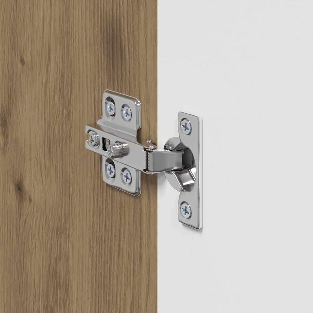 Meuble TV mural 2 pcs Chêne artisan Bois d'ingénierie - XIOS