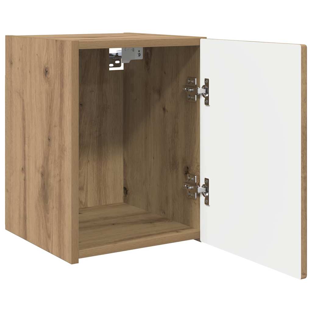 Meuble TV mural 2 pcs Chêne artisan Bois d'ingénierie - XIOS