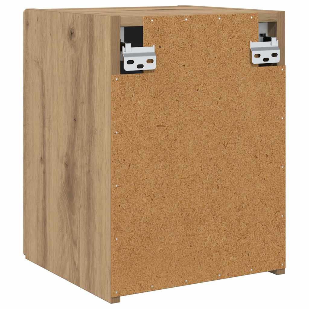 Meuble TV mural 2 pcs Chêne artisan Bois d'ingénierie - XIOS