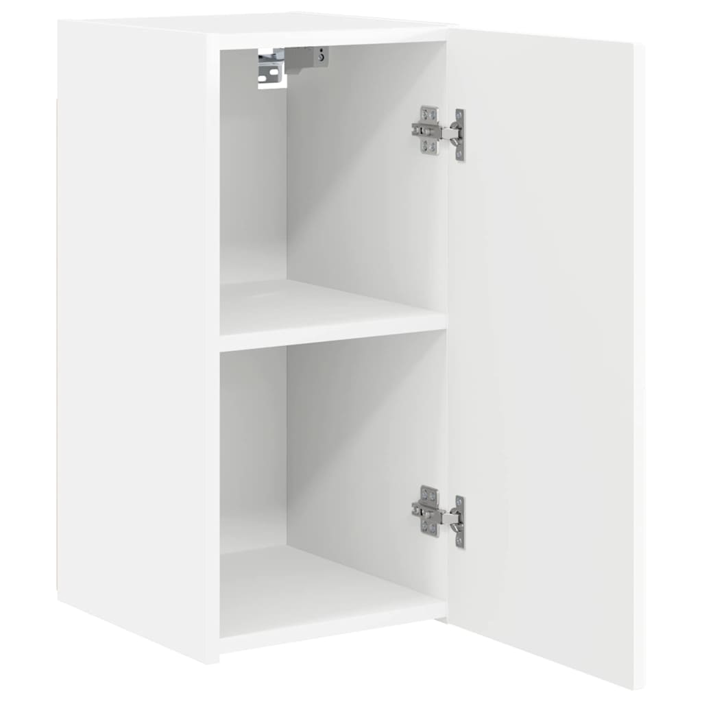 Meuble TV mural 2 pcs Blanc 30 x 31 x 60 cm Bois d'ingénierie - XIOS
