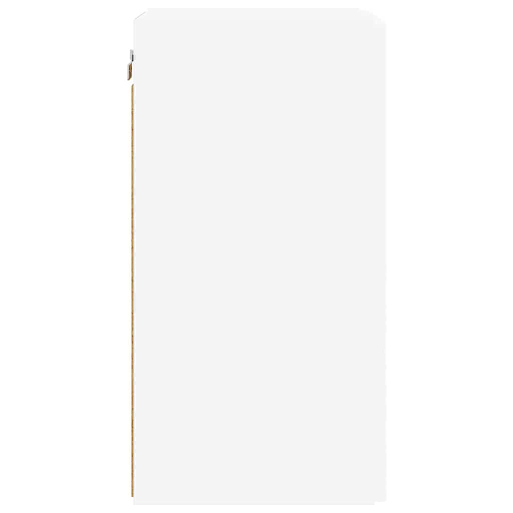 Meuble TV mural 2 pcs Blanc 30 x 31 x 60 cm Bois d'ingénierie - XIOS