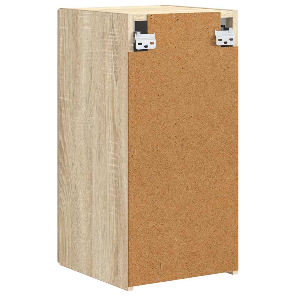 Meuble TV mural 2 pcs Sonoma 30 x 31 x 60 cm Bois d'ingénierie - XIOS